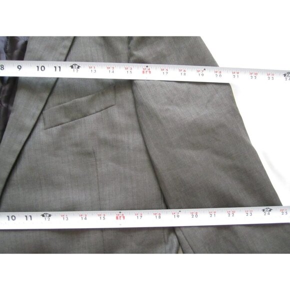 Men's Brooks Brothers Saxxon 1818 Wool 2 Button Suit Jacket Sz 43L x 37W (MJ32) - Picture 9 of 14